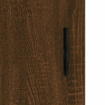 Hangkast 69,5X34X90 Cm Bruin Eikenkleur