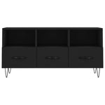 Tv-Meubel 02X36X50 Cm Bewerkt Hout