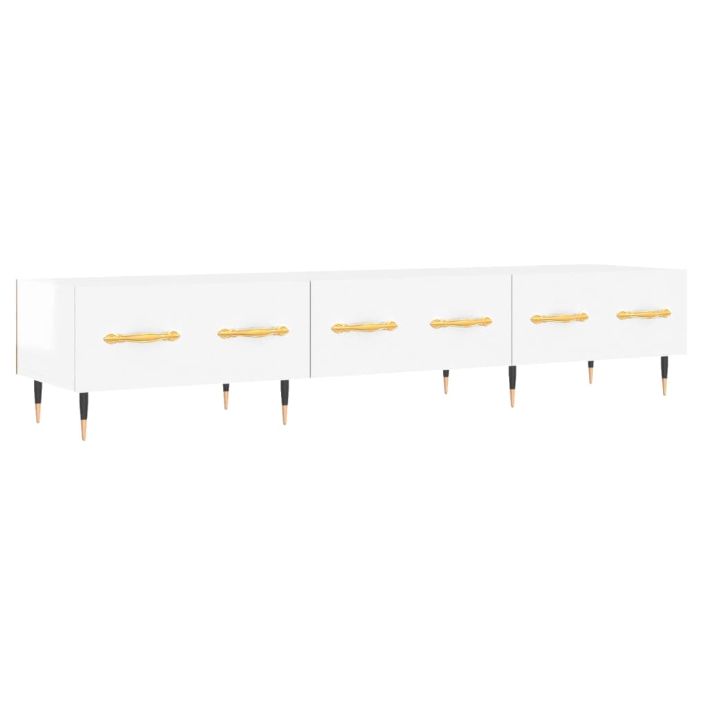 Tv-Meubel 50X36X30 Cm Bewerkt Hout