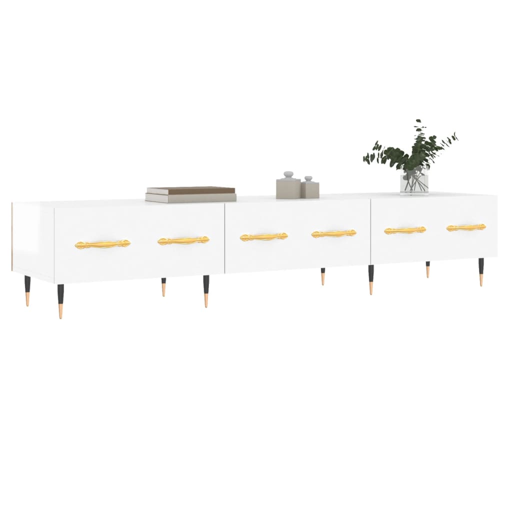 Tv-Meubel 50X36X30 Cm Bewerkt Hout