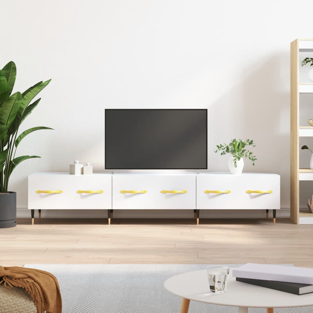 Tv-Meubel 50X36X30 Cm Bewerkt Hout