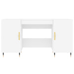 Bureau 140X50X75 Cm Bewerkt Hout