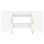 Bureau 140X50X75 Cm Bewerkt Hout