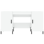 Bureau 140X50X75 Cm Bewerkt Hout