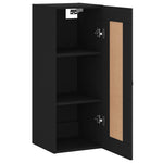 Wandkast 34,5X34X90 Cm Bewerkt Hout