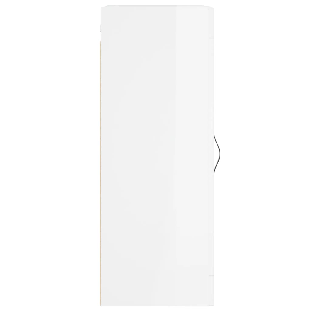 Wandkast 34,5X34X90 Cm Bewerkt Hout
