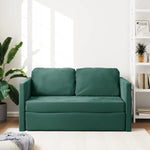 Slaapbank Vloermodel 2-In-1 122X204X55 Cm Fluweel