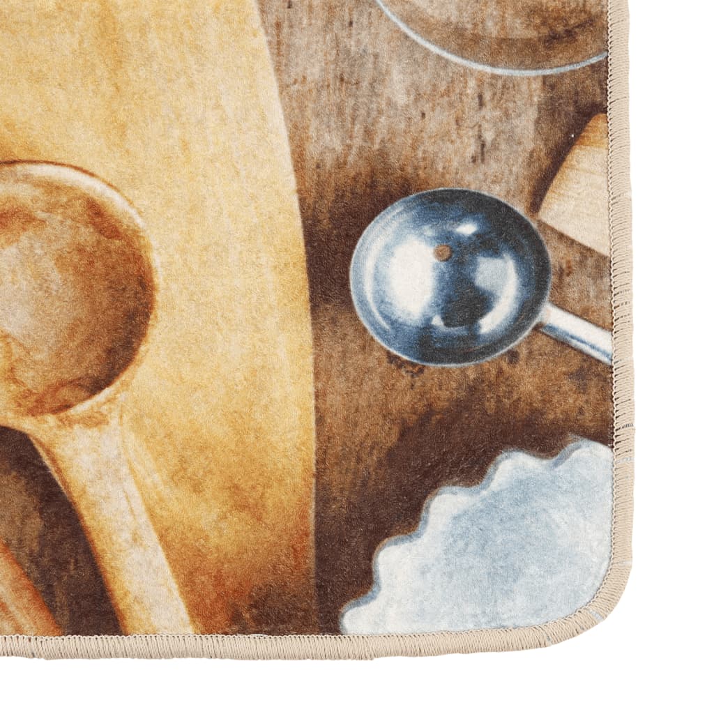 Keukenmat Wasbaar Anti-Slip 60X180 Cm Meerkleurig