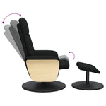 Fauteuil Verstelbaar Met Voetenbank Stof
