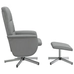 Fauteuil Verstelbaar Met Voetenbankje Stof