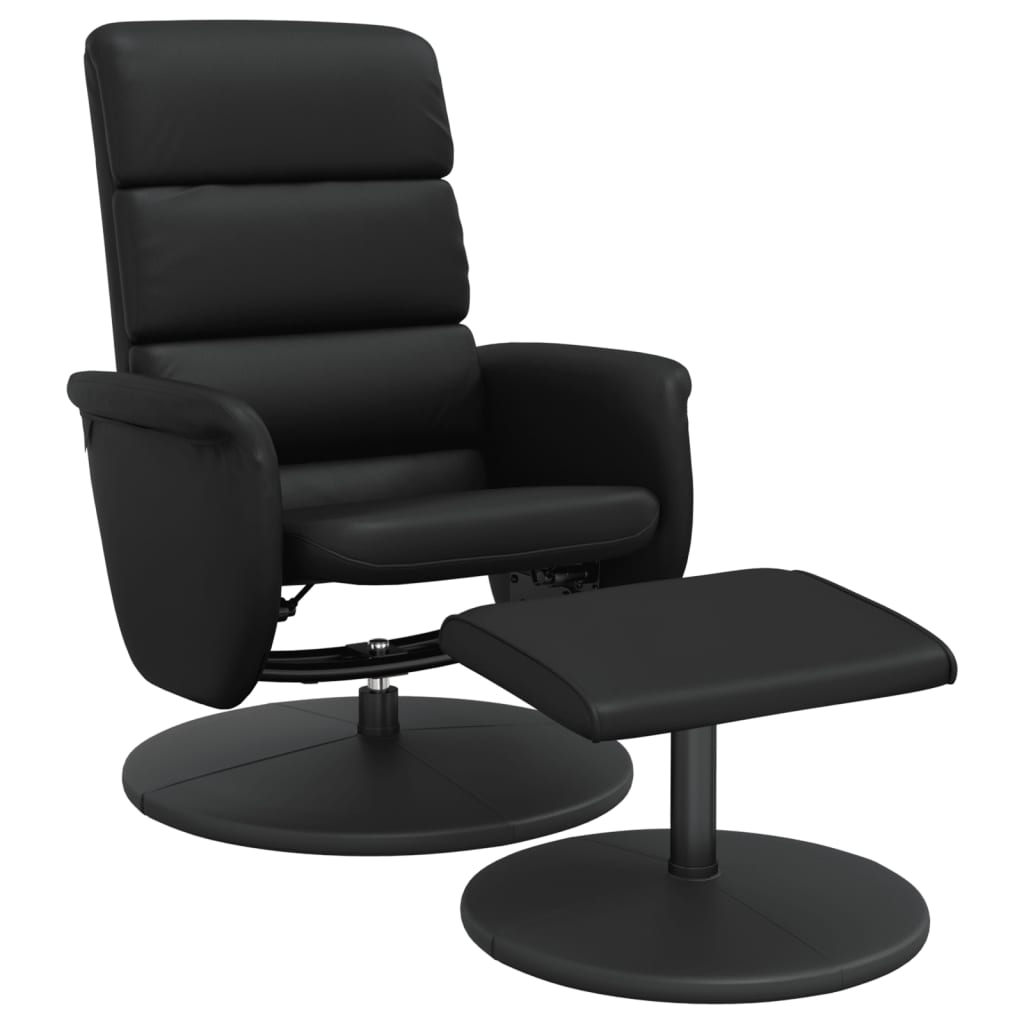 Fauteuil Verstelbaar Met Voetenbankje Kunstleer