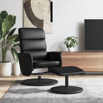 Fauteuil Verstelbaar Met Voetenbankje Kunstleer