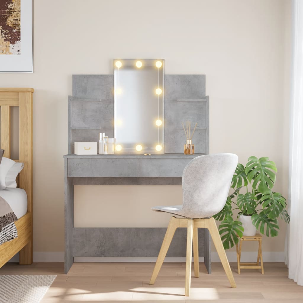 Kaptafel Met Led-Verlichting 96X40X142 Cm