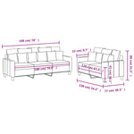 2-Delige Loungeset Stof