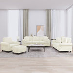 4-Delige Loungeset Met Kussens Fluweel