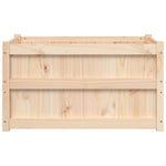 Plantenbak 90X50X50 Cm Massief Grenenhout