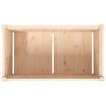 Plantenbak 90X50X50 Cm Massief Grenenhout