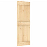 Schuifdeur Met Beslag 70X210 Cm Massief Grenenhout