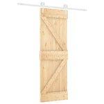Schuifdeur Met Beslag 70X210 Cm Massief Grenenhout