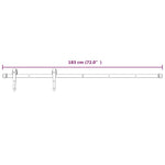 Schuifdeur Met Beslag 70X210 Cm Massief Grenenhout