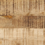 Badkamerkast 40X30X60 Cm Massief Mangohout En Ijzer