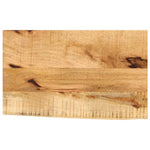 Tafelblad Met Natuurlijke Rand 40X30X2,5 Cm Massief Mangohout