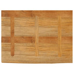 Tafelblad Met Natuurlijke Rand 90X60X2,5 Cm Massief Mangohout