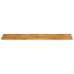 Tafelblad Met Natuurlijke Rand 180X20X3,8 Cm Massief Mangohout Gerecycled Hout (Meerkleurig)