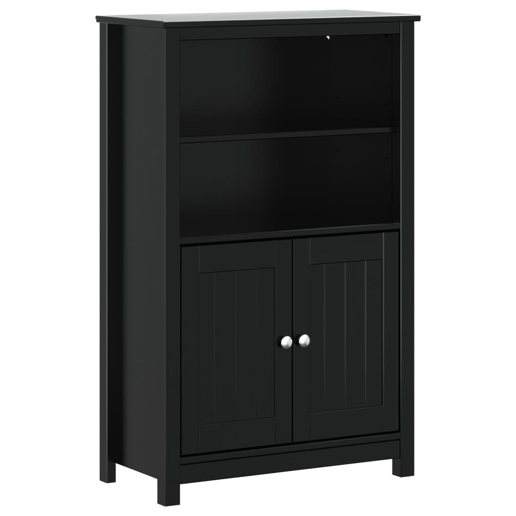 Badkamerkast Berg 69,5X34X110 Cm Massief Grenenhout