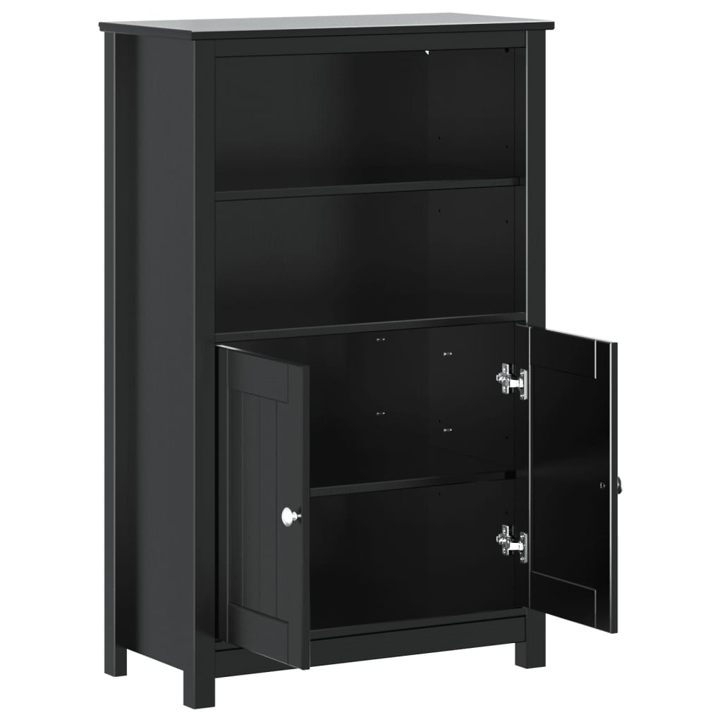 Badkamerkast Berg 69,5X34X110 Cm Massief Grenenhout