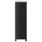 Badkamerkast Berg 69,5X34X110 Cm Massief Grenenhout
