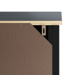 Badkamerkast Berg 69,5X34X110 Cm Massief Grenenhout