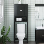 Toiletmeubel Berg 60X27X164,5 Cm Massief Hout