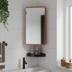 Badkamerkast Met Spiegel 30X24X60 Cm