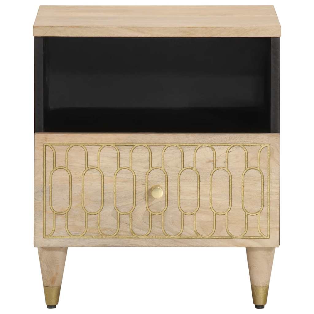 Nachtkastjes 40X33X46 Cm Massief Mangohout