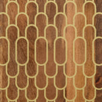 Badkamerwandkast 38X33X48 Cm Massief Mangohout