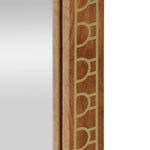 Badkamerspiegel 50X70X2,5 Cm Massief Mangohout En Glas