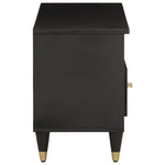 Tv-Meubel 100X33X46 Cm Massief Mangohout