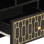 Tv-Meubel 100X33X46 Cm Massief Mangohout