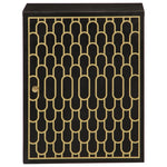 Badkamerwandkast 38X33X48 Cm Massief Mangohout