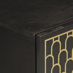 Badkamerwandkast 38X33X48 Cm Massief Mangohout