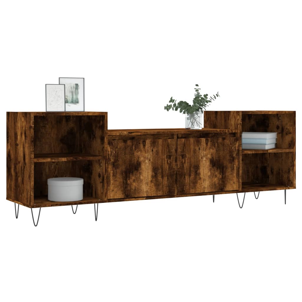 Tv-Meubel 60X35X55 Cm Bewerkt Hout Kleurig