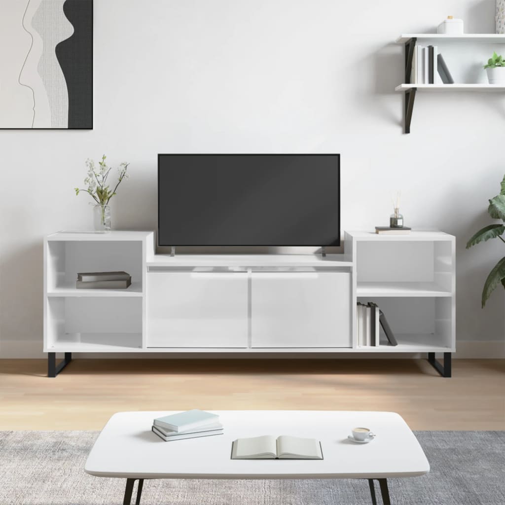 Tv-Meubel 60X35X55 Cm Bewerkt Hout Kleurig