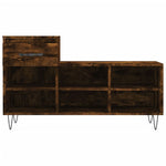 Schoenenkast 102X36X60 Cm Bewerkt Hout Kleurig