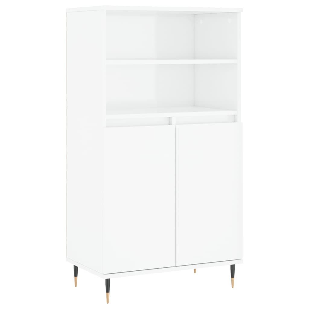 Hoge Kast 60X36X110 Cm Bewerkt Hout