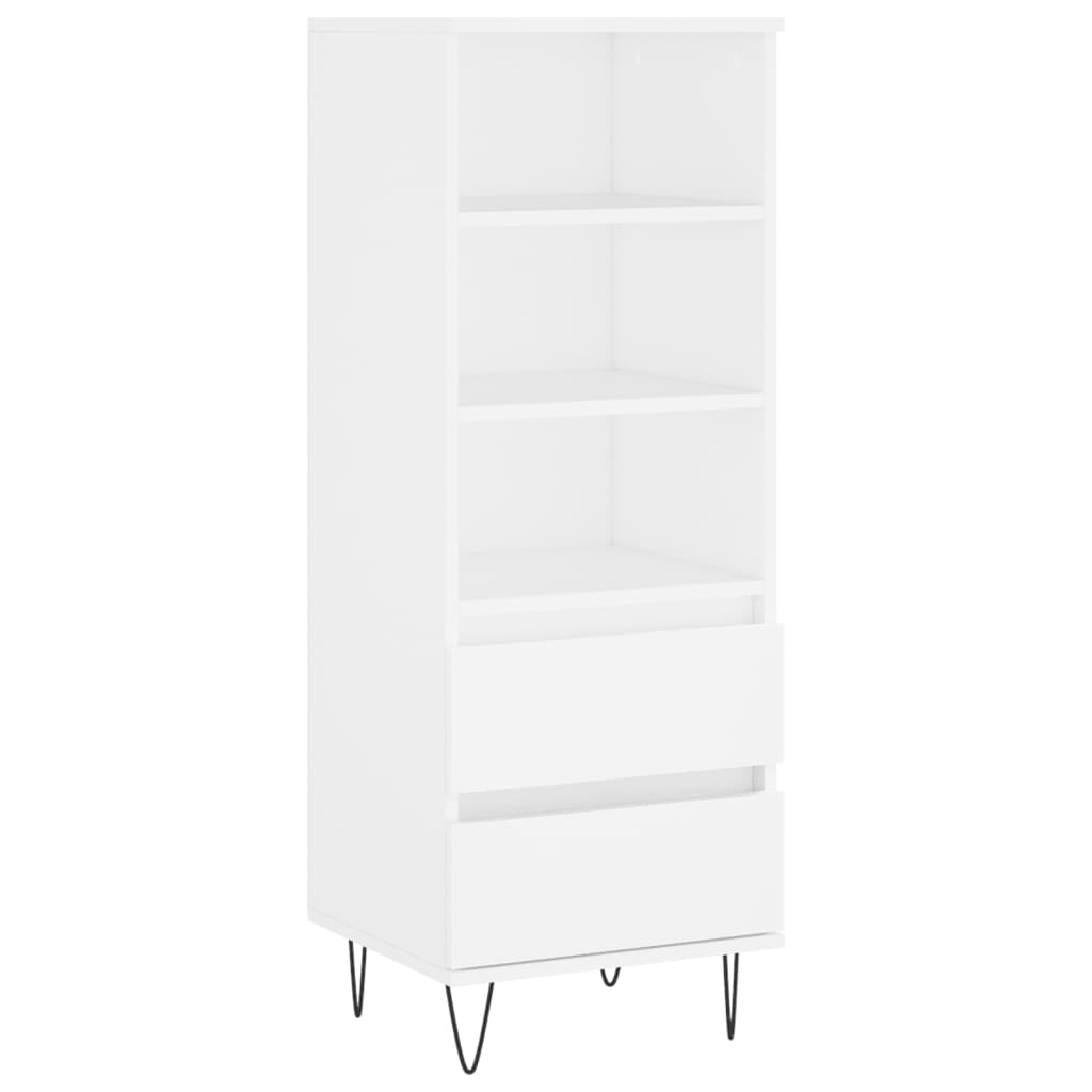 Hoge Kast 40X36X110 Cm Bewerkt Hout