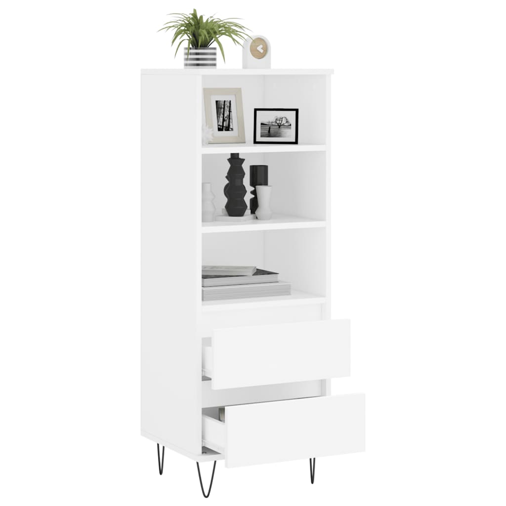 Hoge Kast 40X36X110 Cm Bewerkt Hout