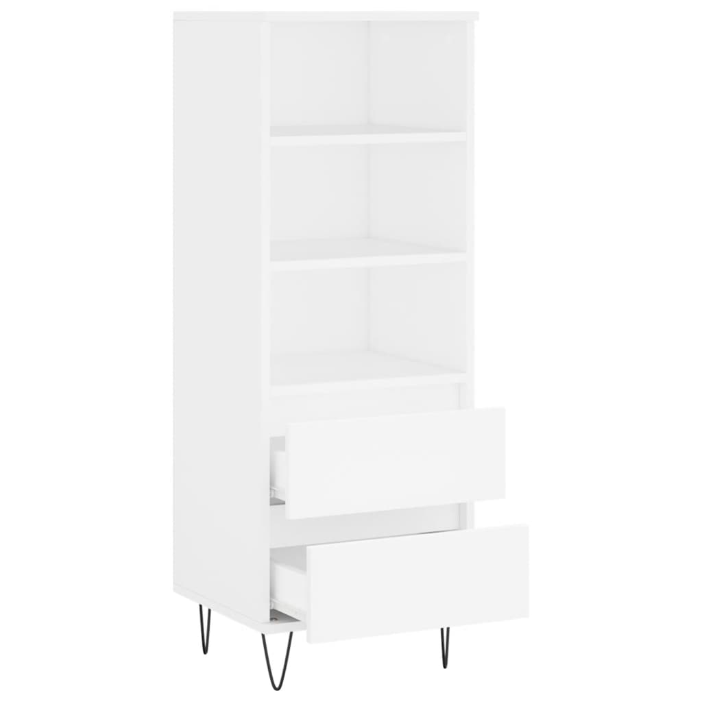 Hoge Kast 40X36X110 Cm Bewerkt Hout