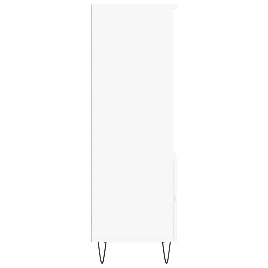 Hoge Kast 40X36X110 Cm Bewerkt Hout