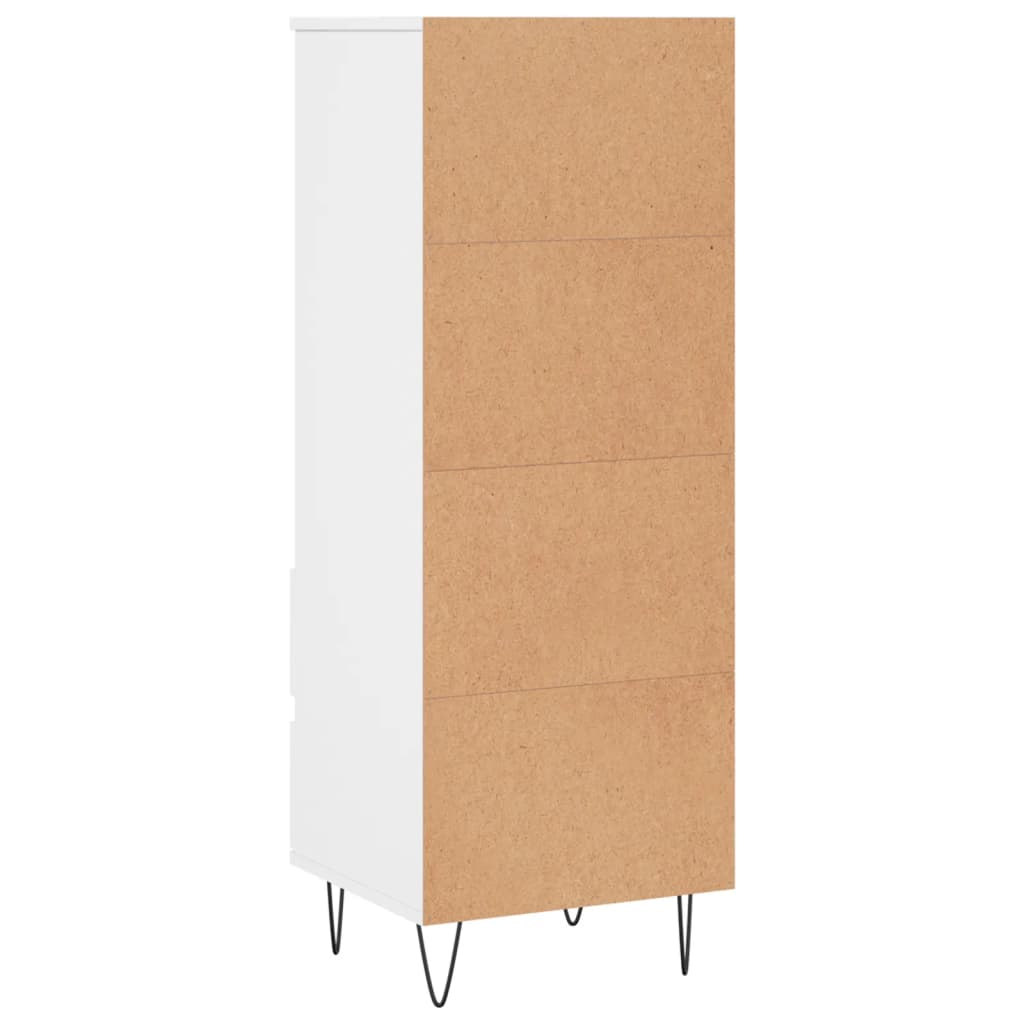 Hoge Kast 40X36X110 Cm Bewerkt Hout